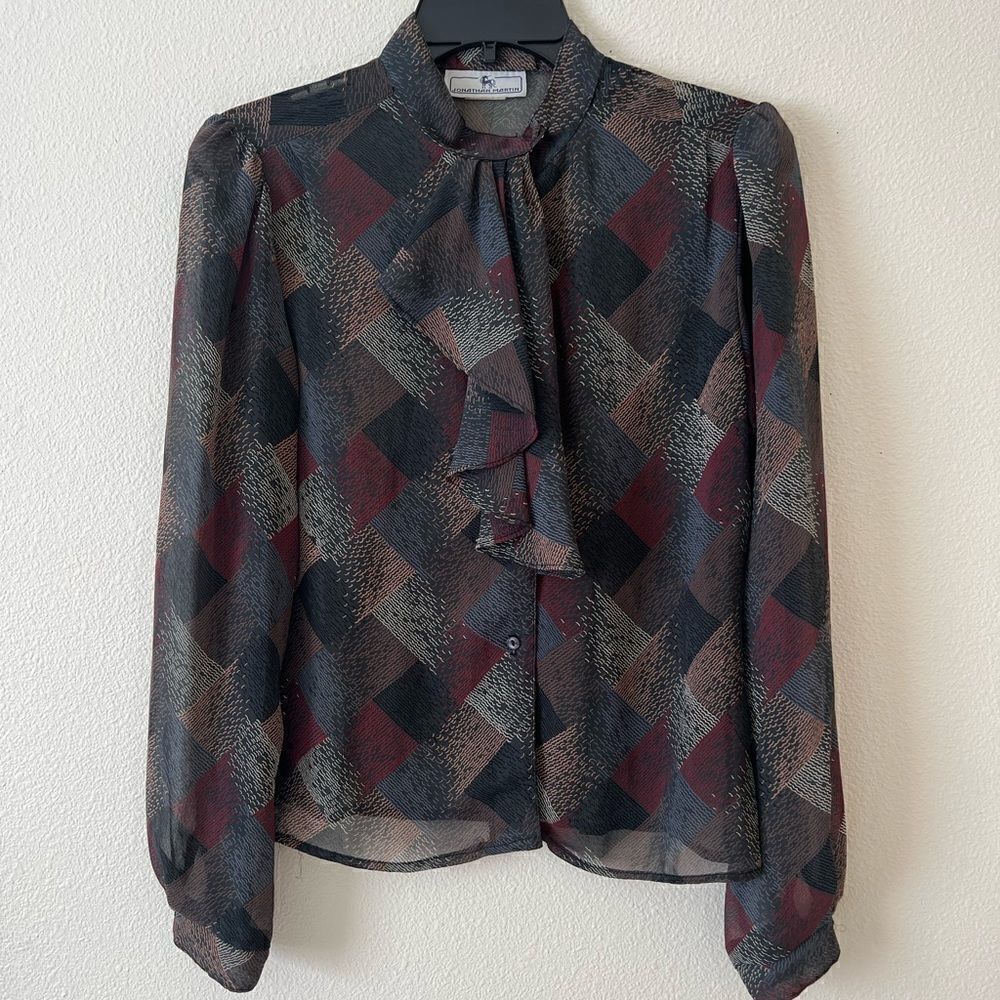 Jonathan Martin Women Blouse sz XS